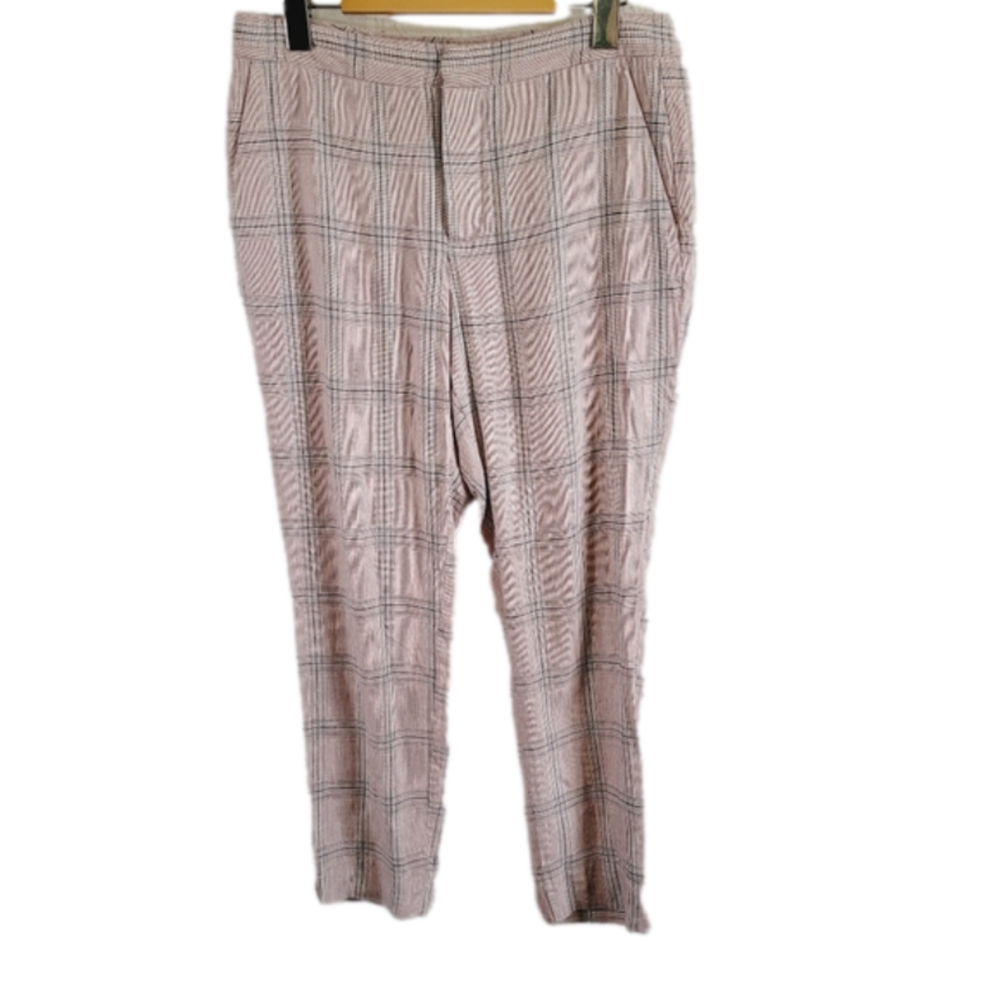 Zara plaid trousers